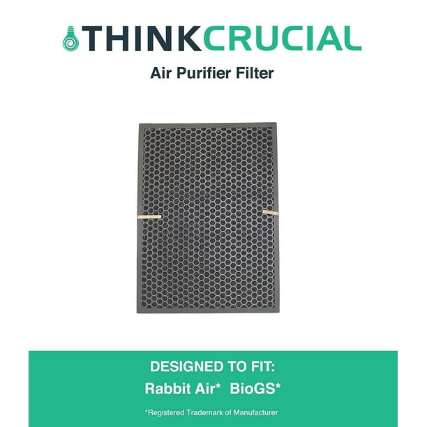 HEPA & Carbon Filter Set fits Rabbit Air BioGS SPA-421A & SPA-582A Air Purifiers 